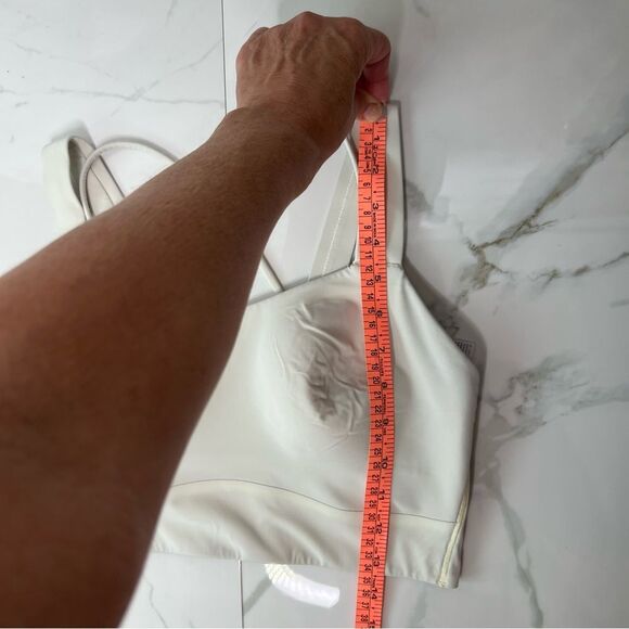 Lululemon Natural Ivory Like A Cloud Longline Light Support Bra - Picture 7 of 8